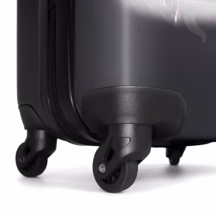 Suitcase - Gray car with gray flames — 6