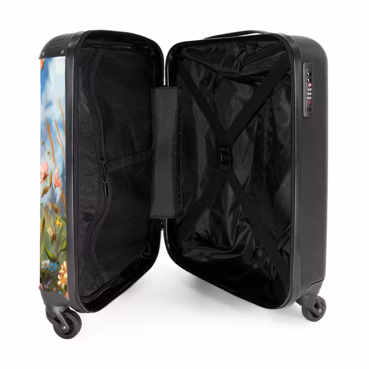 Suitcase - Bailey flower deer — 3