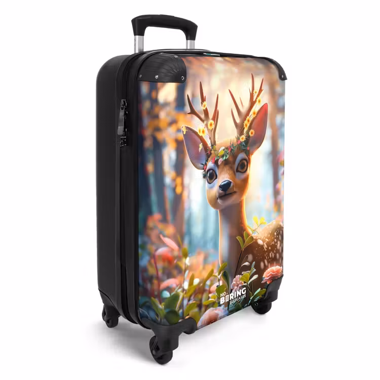 Suitcase - Bo flower antlers — 4