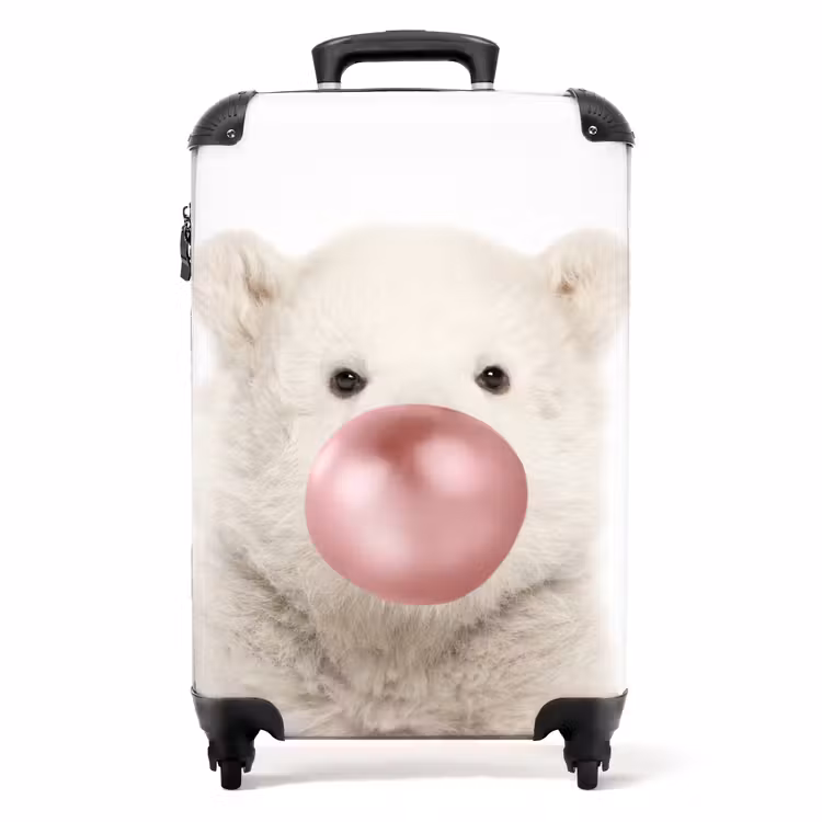 Suitcase - Bubblegum bear — 1