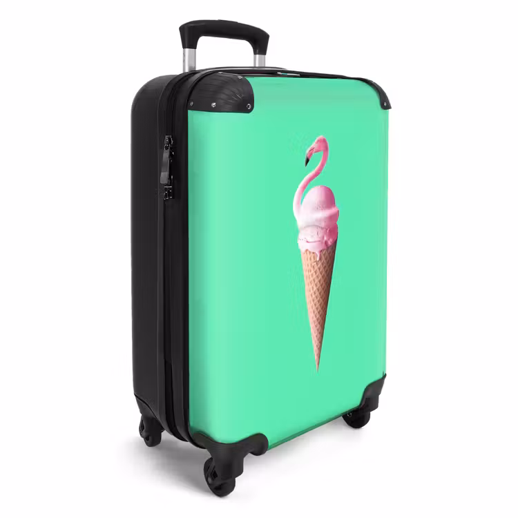 Suitcase - Flamingo cone — 4