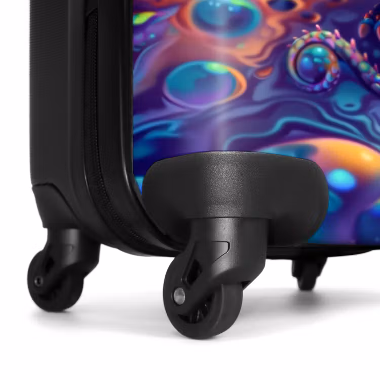 Suitcase - Ornate sapphire dragon — 6
