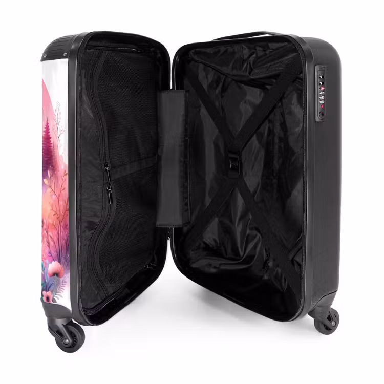 Suitcase - Pink roebuck — 3