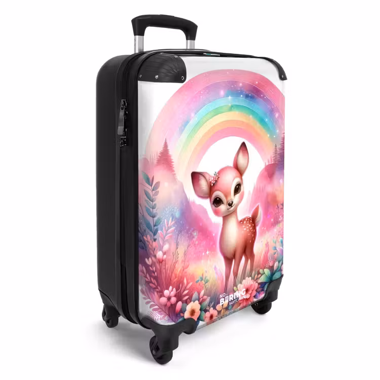 Suitcase - Pink roebuck — 4