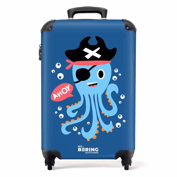 Suitcase - Pirate Octopus — 1