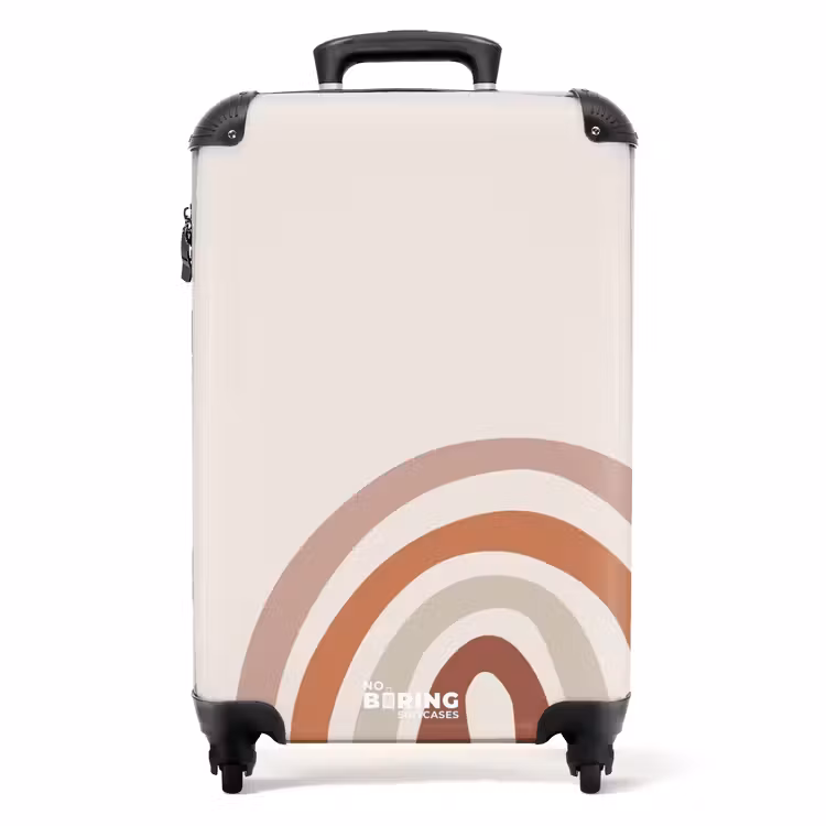 Suitcase - Raw rainbow natural — 1