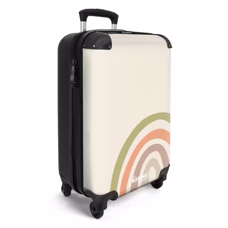 Suitcase - Raw rainbow pastel — 4
