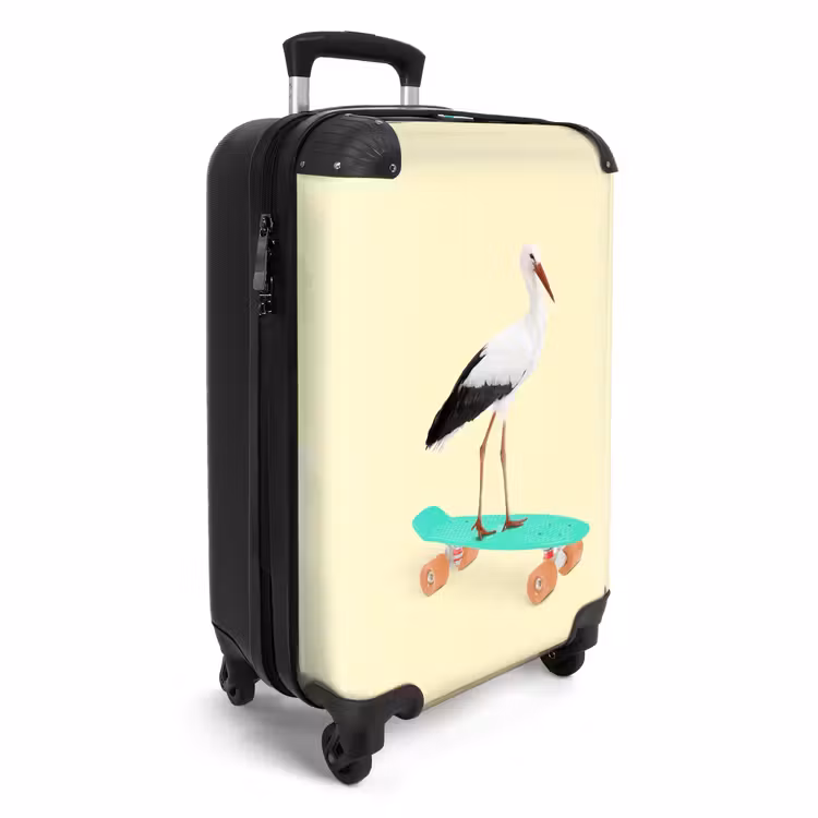 Suitcase - Riding heron — 4