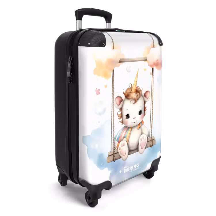 Suitcase - Rocking baby unicorn — 4