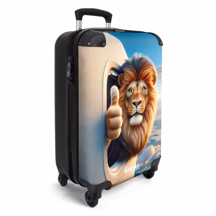 Suitcase - Air pilot lion — 4