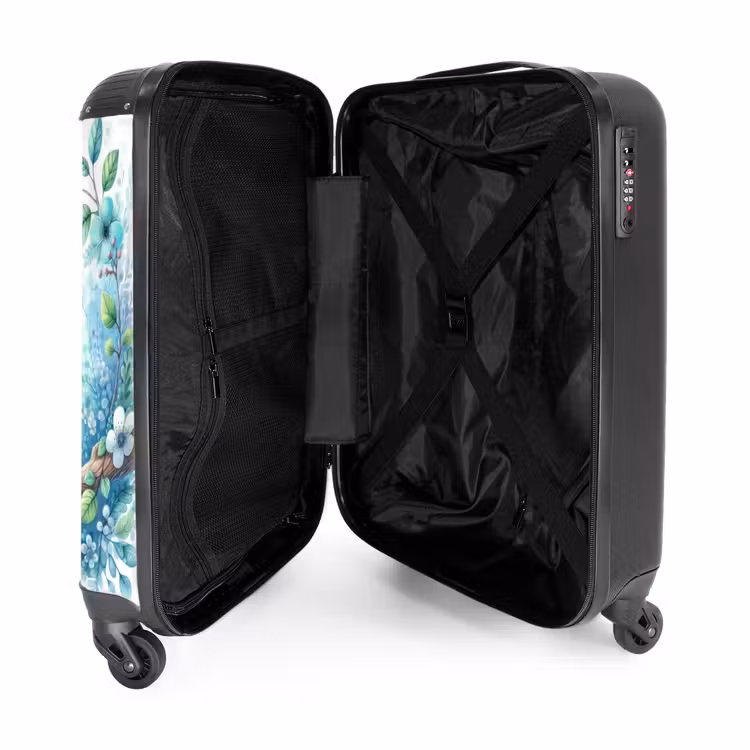 Suitcase - Baudouin blue coat — 3