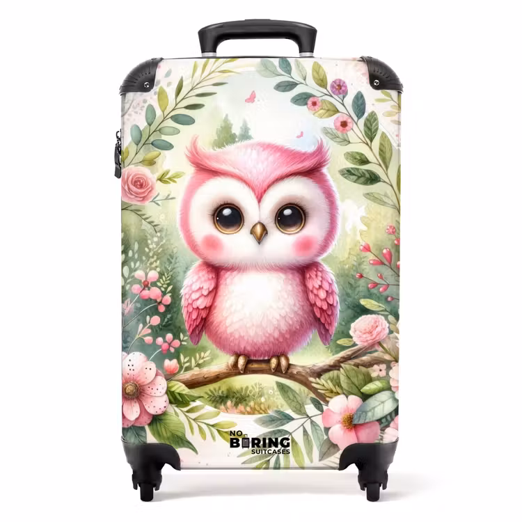 Suitcase - Pink Raphael — 1