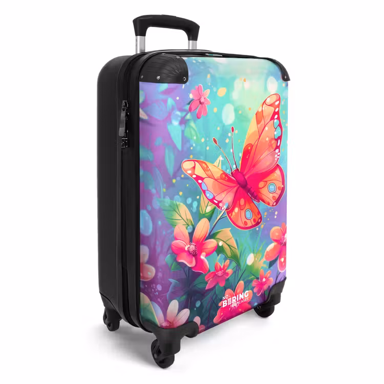 Suitcase - Stunning butterfly — 4
