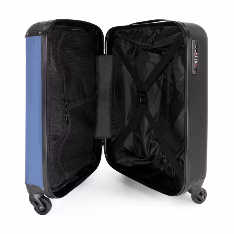 Suitcase - Blue-purple hue — 3