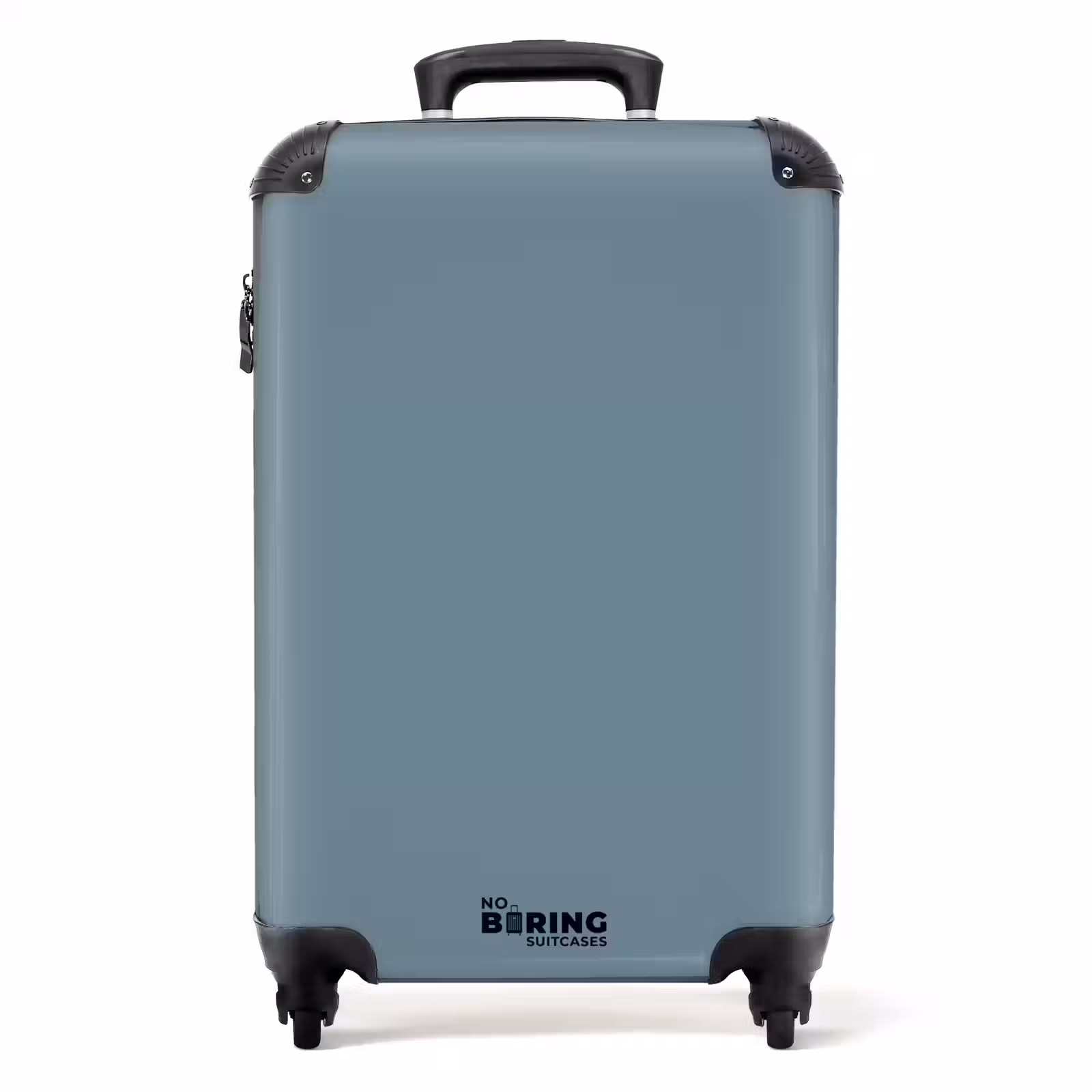 Suitcase - Muted blue-gray hue — 1