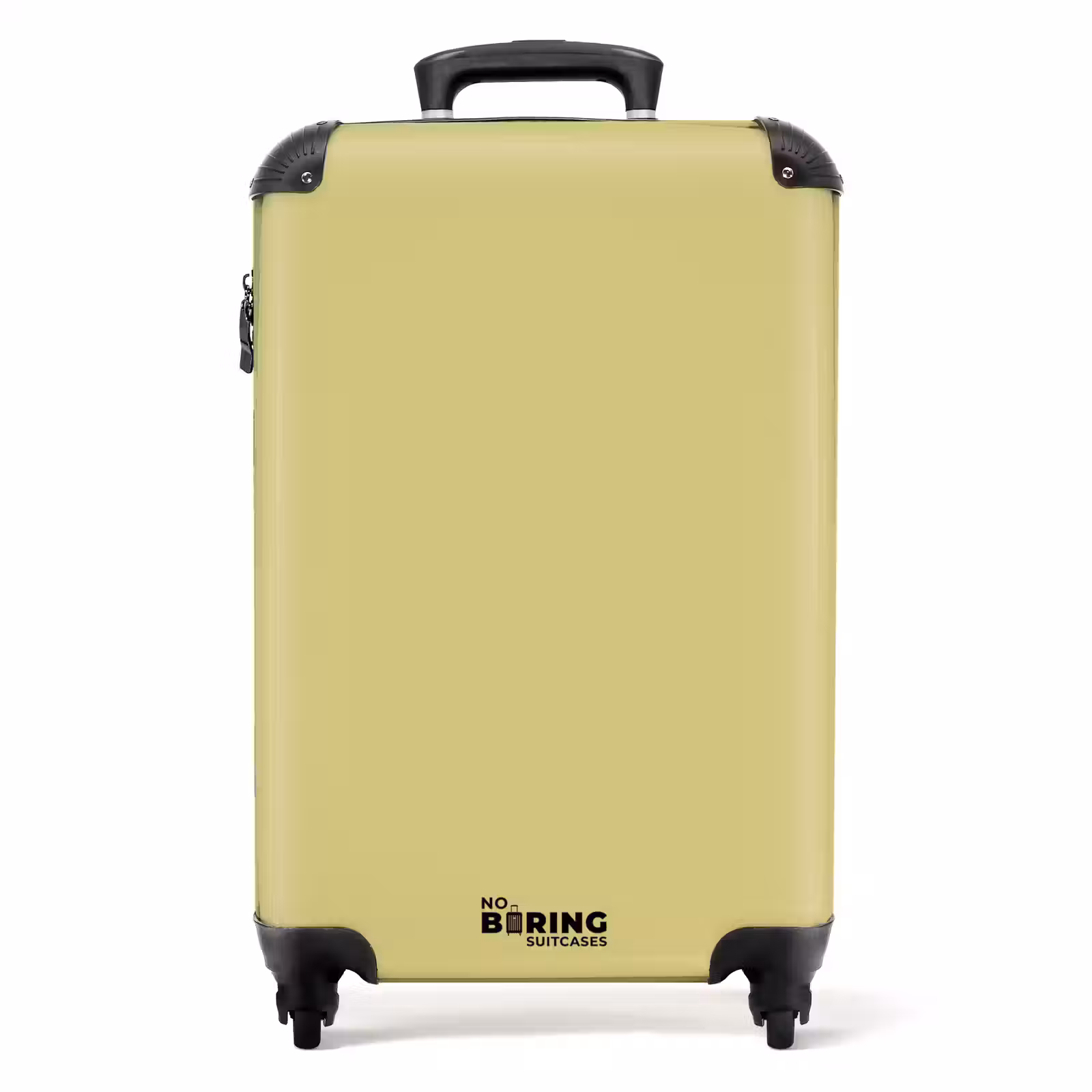 Suitcase - Soft yellow khaki shade — 1
