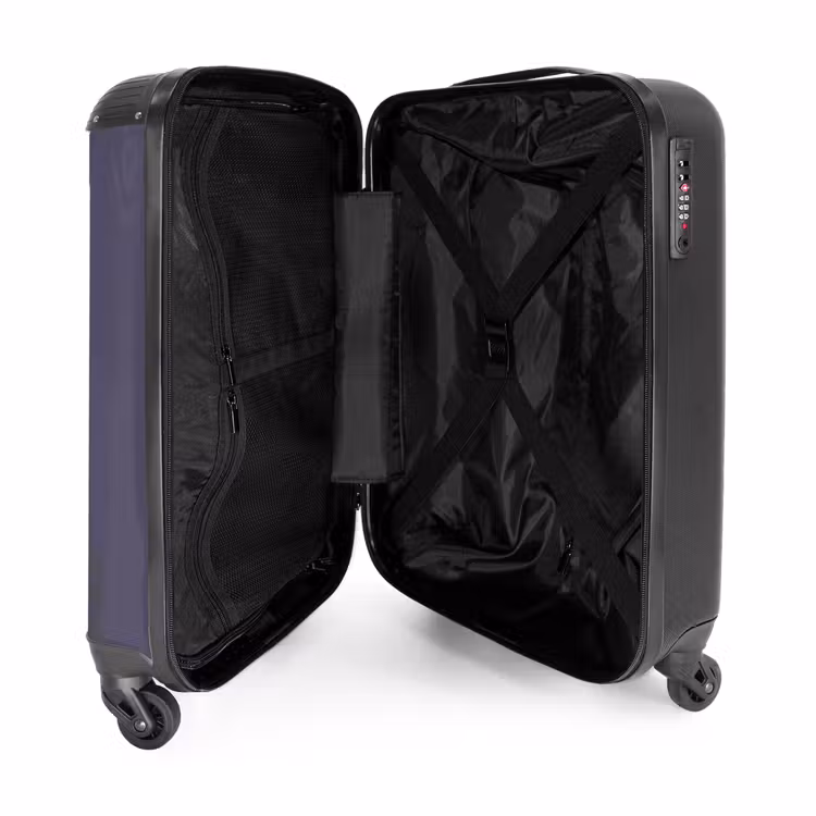 Suitcase - Dark gray-purple shade — 3