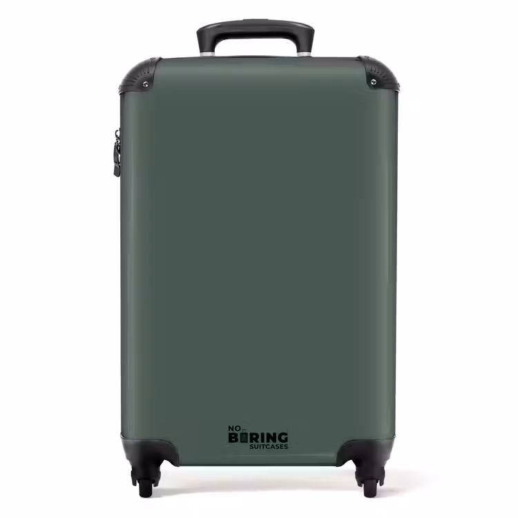 Suitcase - Deep gray-green hue — 1