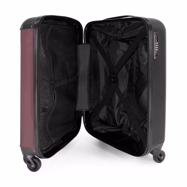 Suitcase - Deep old pink shade — 3
