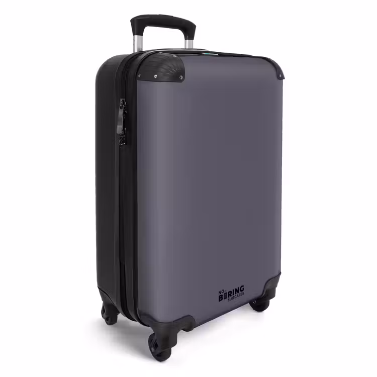 Suitcase - Deep slate gray shade — 4