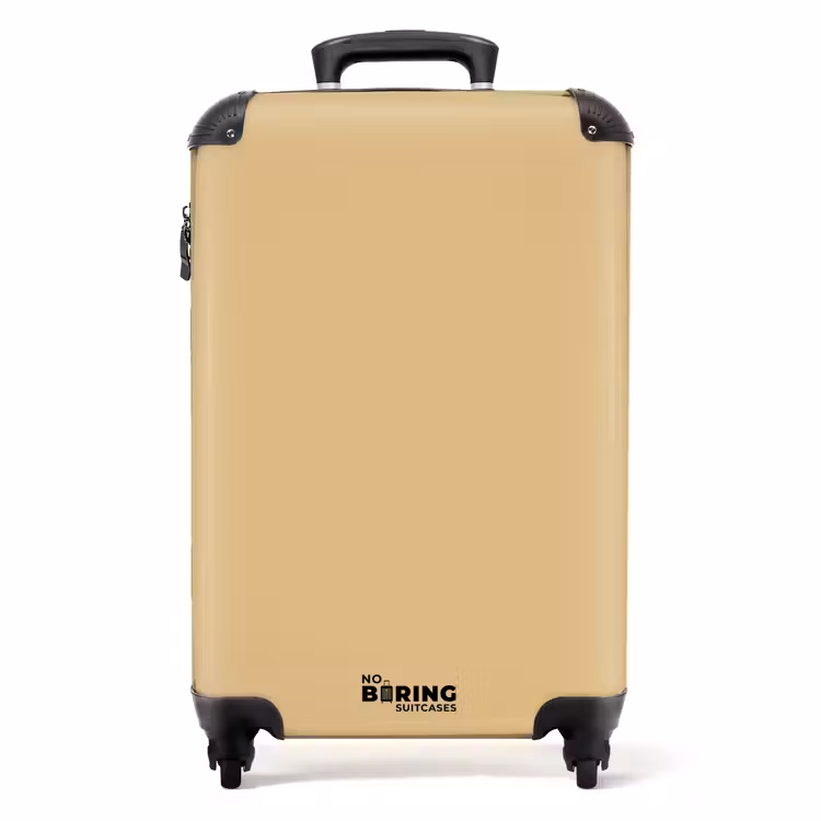 Suitcase - Golden beige shade — 1