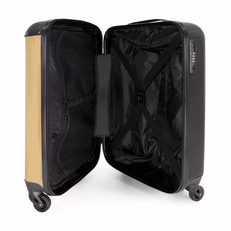 Suitcase - Golden beige shade — 3