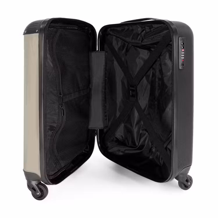 Suitcase - Graying beige shade — 3