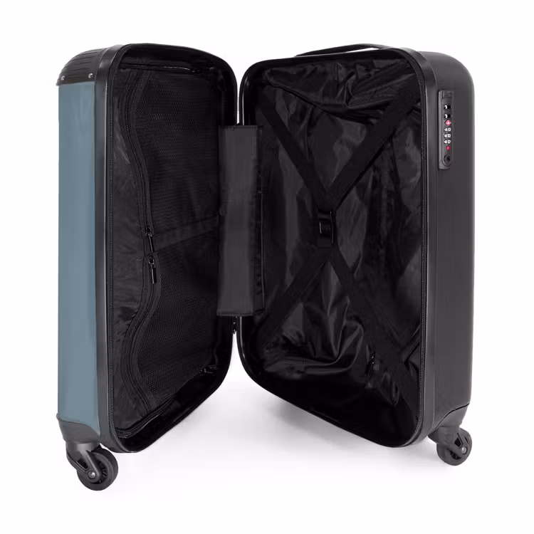 Suitcase - Muted blue-gray hue — 3