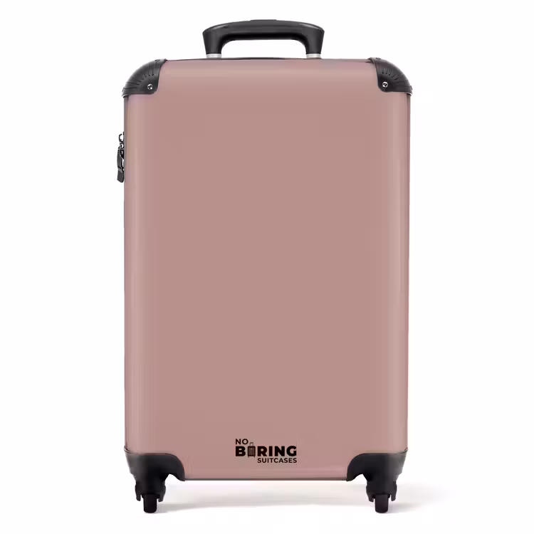 Suitcase - Pink-brown — 1