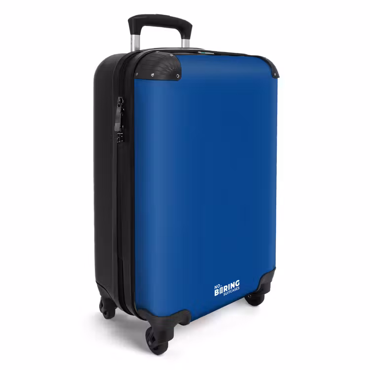 Suitcase - Deep royal blue shade — 4