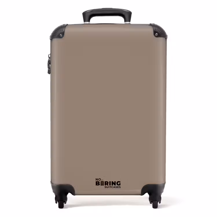 Suitcase - Earthy taupe shade — 1