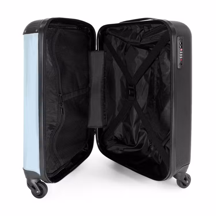 Suitcase - Light ice blue shade — 3