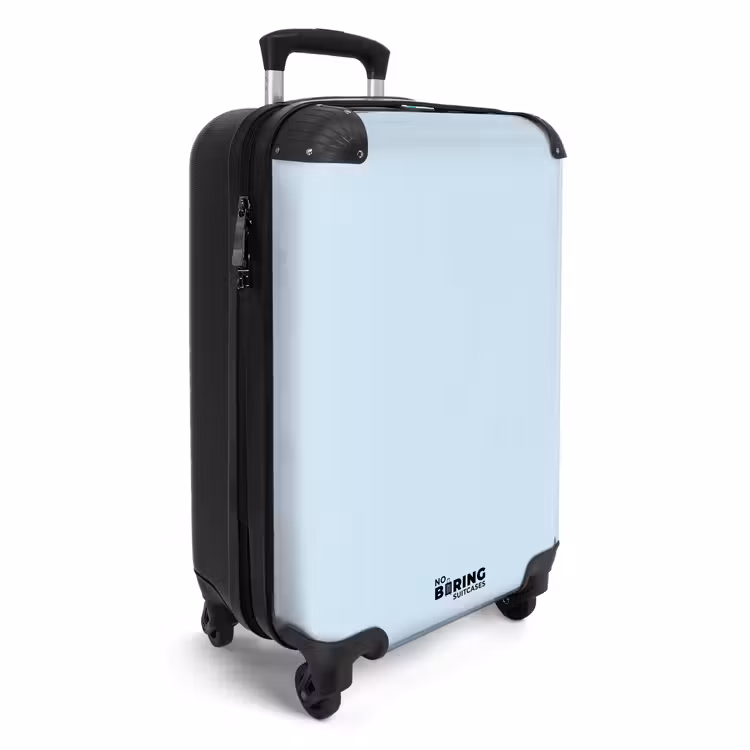 Suitcase - Light ice blue shade — 4