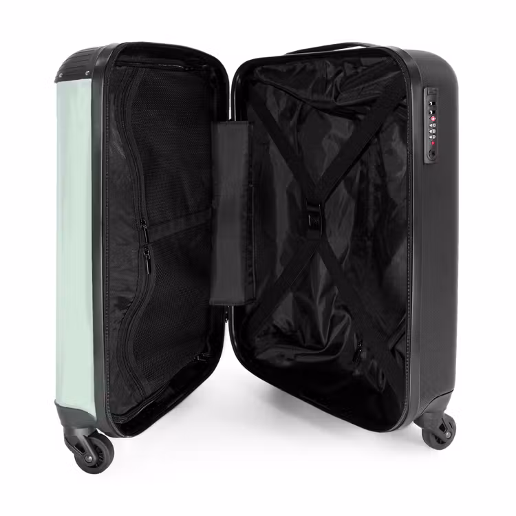 Suitcase - Light mint green shade — 3