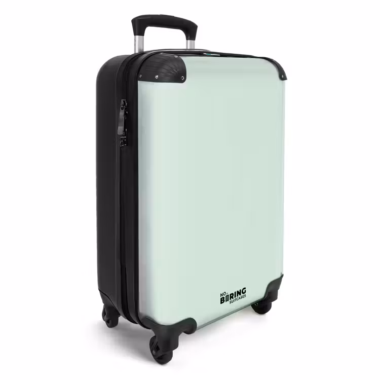 Suitcase - Light mint green shade — 4