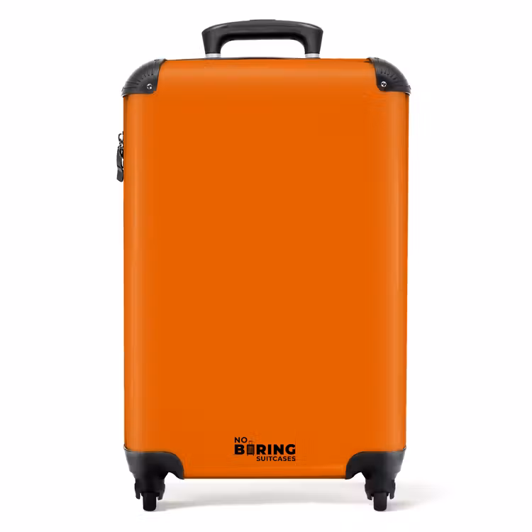 Suitcase - Orange-brown hue — 1
