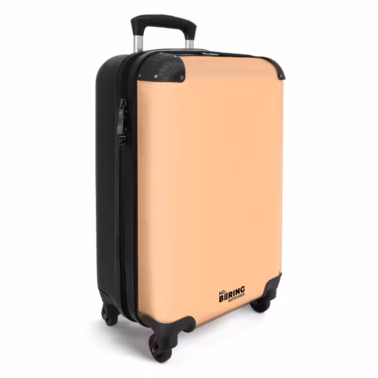 Suitcase - Soft peachy orange hue — 4