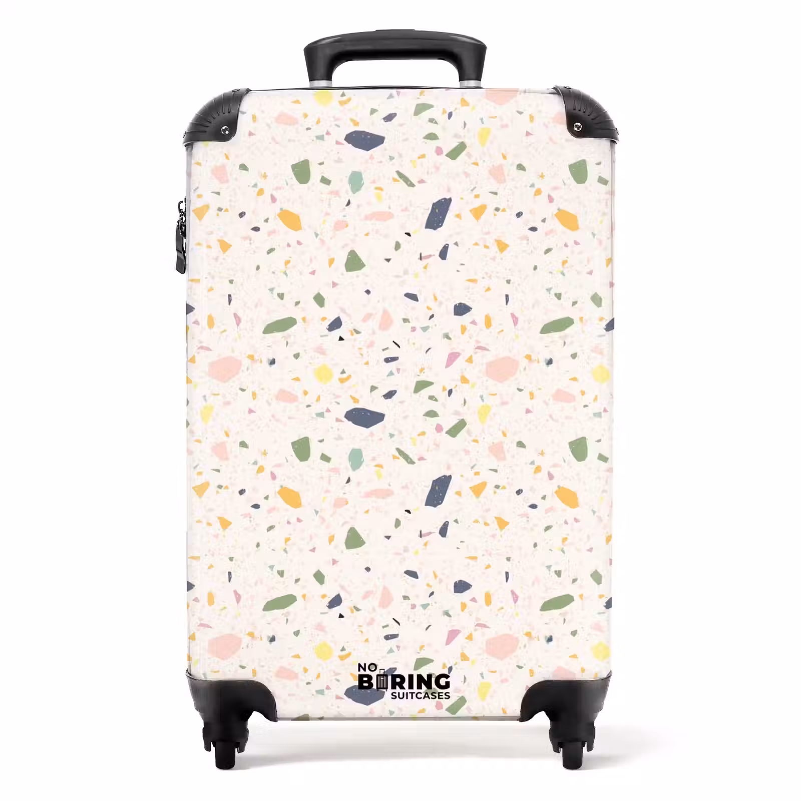 Suitcase - Terrazzo pattern multicolored confetti — 1