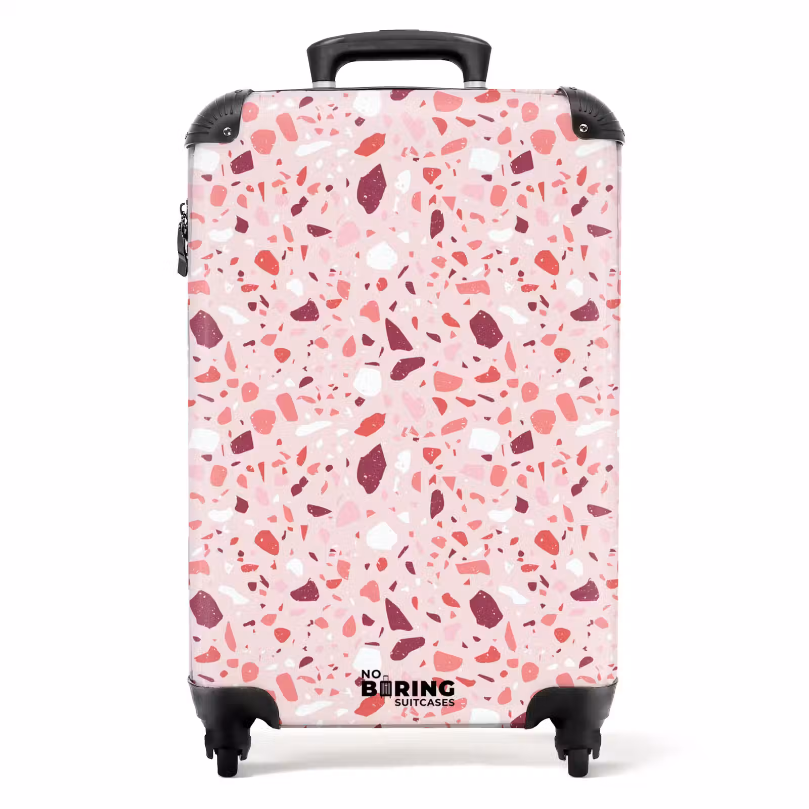 Suitcase - Terrazzo pattern pink — 1