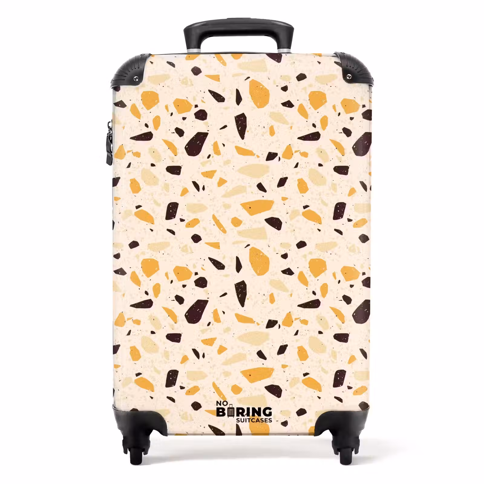 Suitcase - Terrazzo pattern yellow — 1