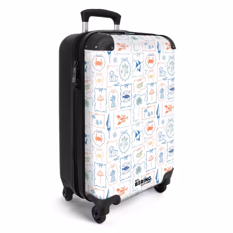 Suitcase - Bikini beach print colorful — 4