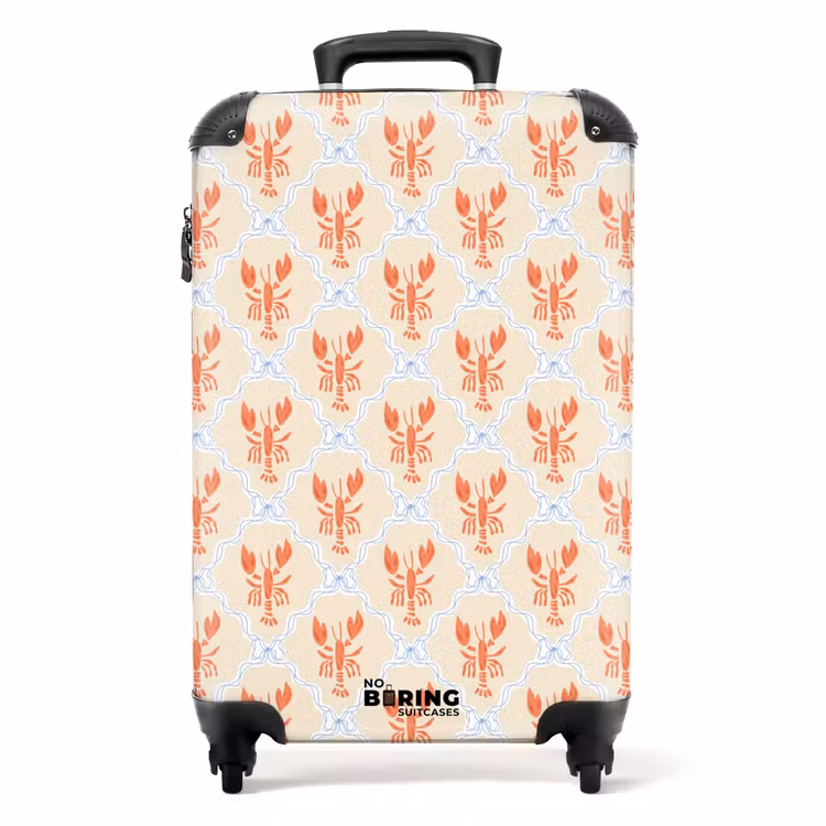 Suitcase - Lobster illustration orange — 1
