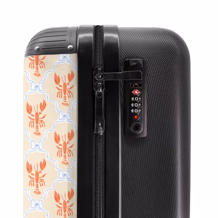 Suitcase - Lobster illustration orange — 5