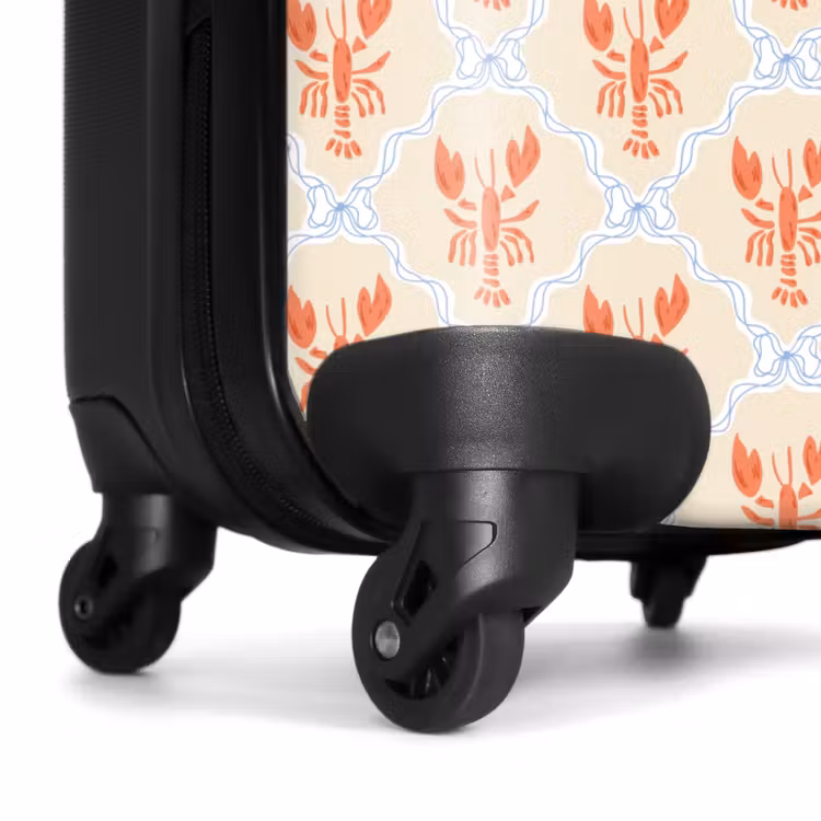 Suitcase - Lobster illustration orange — 6
