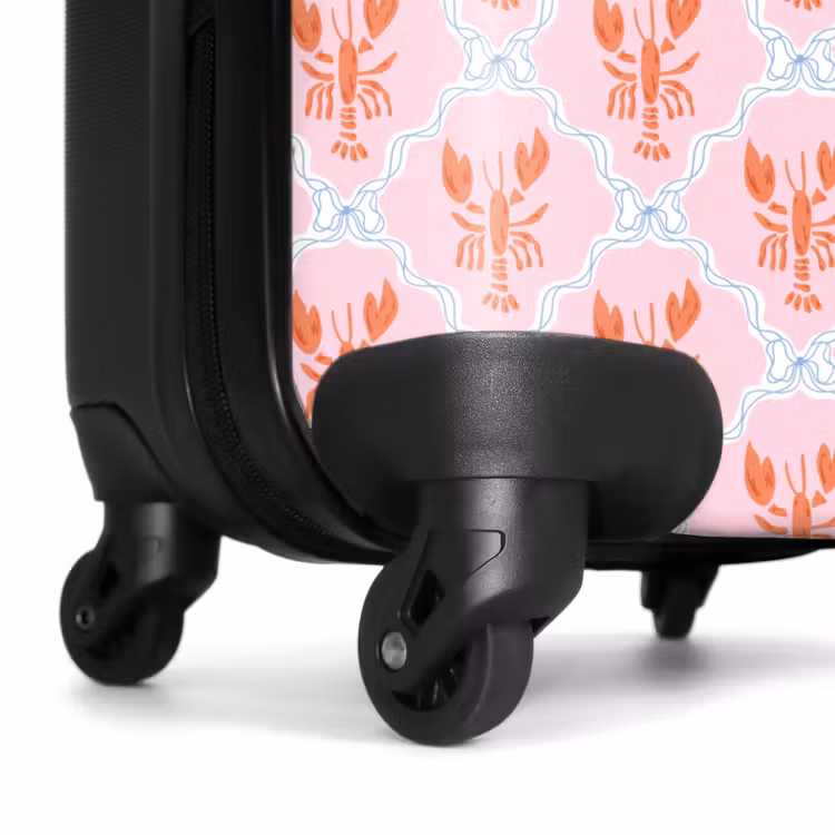 Suitcase - Lobster illustration pink — 6