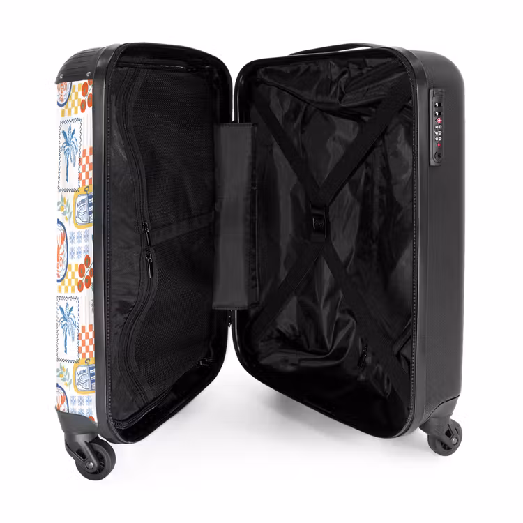 Suitcase - Summer beach print colorful — 3