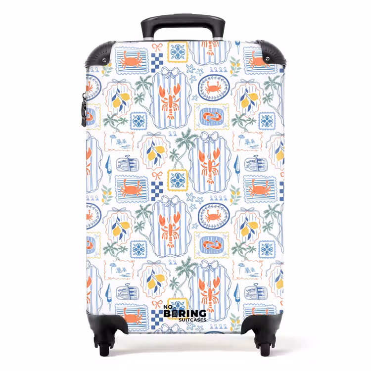Suitcase - Summer illustrations colorful — 1