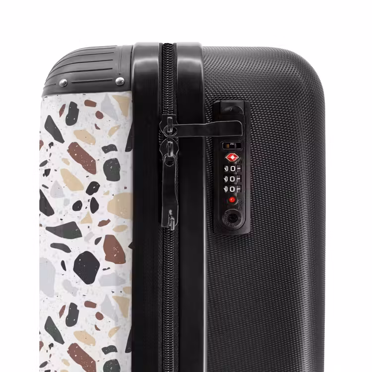 Suitcase - Terrazzo natural color pattern — 5