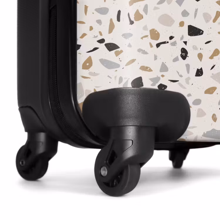 Suitcase - Terrazzo pattern natural beige — 6