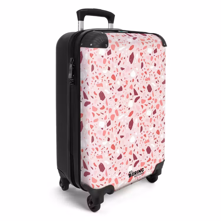 Suitcase - Terrazzo pattern pink — 4